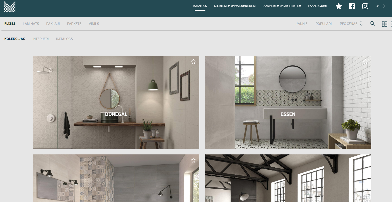 Nuova Pagina del Catalogo